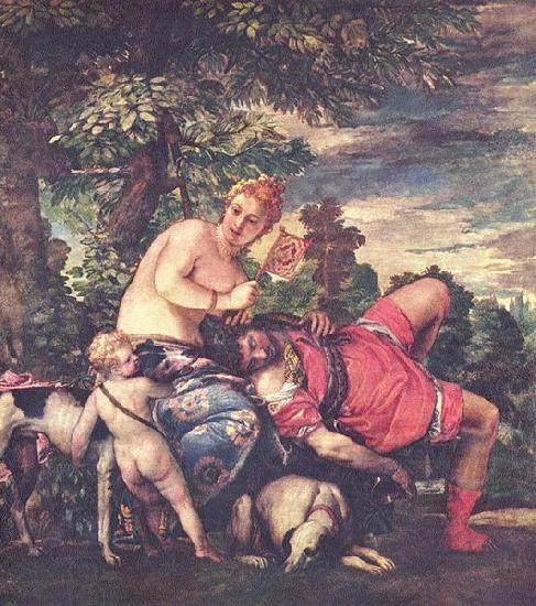 Paolo Veronese Venus und Adonis oil painting picture